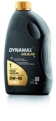 502729 DYNAMAX GOLDLINE FS 0W40, plně syntetický motorový olej 1 l 502729 DYNAMAX