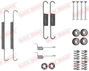 105-0037 Sada príslużenstva čeľustí parkovacej brzdy QUICK BRAKE