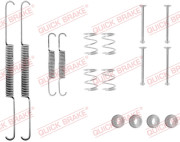 105-0507 Sada príslużenstva brzdovej čeľuste QUICK BRAKE