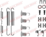 105-0702R Sada príslużenstva brzdovej čeľuste QUICK BRAKE