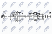 NPW-BM-161 Hnací hriadeľ NTY