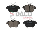 320106 Sada brzdových platničiek kotúčovej brzdy DACO Germany