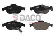 320108 Sada brzdových platničiek kotúčovej brzdy DACO Germany