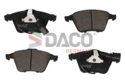 320202 Sada brzdových platničiek kotúčovej brzdy DACO Germany