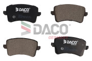 320224 Sada brzdových platničiek kotúčovej brzdy DACO Germany