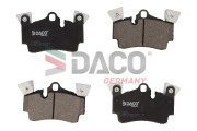 320230 Sada brzdových platničiek kotúčovej brzdy DACO Germany