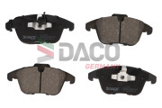 320231 Sada brzdových platničiek kotúčovej brzdy DACO Germany