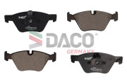 320322 Sada brzdových platničiek kotúčovej brzdy DACO Germany