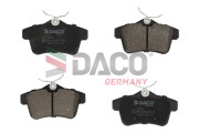 320605 Sada brzdových destiček, kotoučová brzda DACO Germany