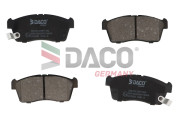 320703 Sada brzdových platničiek kotúčovej brzdy DACO Germany