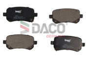320902 Sada brzdových platničiek kotúčovej brzdy DACO Germany