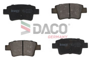 320910 Sada brzdových platničiek kotúčovej brzdy DACO Germany