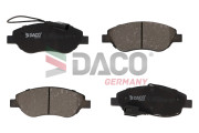 320914 Sada brzdových platničiek kotúčovej brzdy DACO Germany
