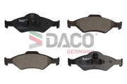 321013 Sada brzdových platničiek kotúčovej brzdy DACO Germany
