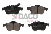 321014 Sada brzdových platničiek kotúčovej brzdy DACO Germany