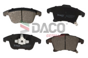 321016 Sada brzdových platničiek kotúčovej brzdy DACO Germany