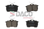 321203 Sada brzdových platničiek kotúčovej brzdy DACO Germany