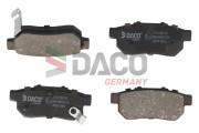 321231 Sada brzdových platničiek kotúčovej brzdy DACO Germany