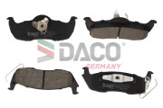 321606 Sada brzdových platničiek kotúčovej brzdy DACO Germany