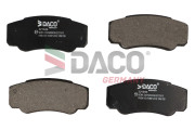 321949 Sada brzdových platničiek kotúčovej brzdy DACO Germany