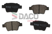 321954 Sada brzdových platničiek kotúčovej brzdy DACO Germany