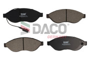 321960 Sada brzdových platničiek kotúčovej brzdy DACO Germany