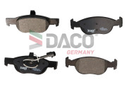 322339 Sada brzdových platničiek kotúčovej brzdy DACO Germany