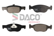 322363 Sada brzdových platničiek kotúčovej brzdy DACO Germany