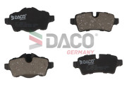 322418 Sada brzdových platničiek kotúčovej brzdy DACO Germany
