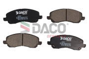 322501 Sada brzdových platničiek kotúčovej brzdy DACO Germany