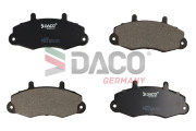 322521 Sada brzdových platničiek kotúčovej brzdy DACO Germany