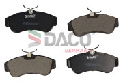 322616 Sada brzdových platničiek kotúčovej brzdy DACO Germany