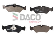 323329 Sada brzdových platničiek kotúčovej brzdy DACO Germany