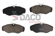 323626 Sada brzdových platničiek kotúčovej brzdy DACO Germany