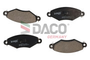 323735 Sada brzdových platničiek kotúčovej brzdy DACO Germany