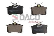 323947 Sada brzdových platničiek kotúčovej brzdy DACO Germany