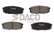 323950 Sada brzdových platničiek kotúčovej brzdy DACO Germany