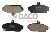 324009 Sada brzdových platničiek kotúčovej brzdy DACO Germany