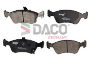 324546 Sada brzdových platničiek kotúčovej brzdy DACO Germany