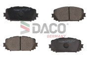 324575 Sada brzdových platničiek kotúčovej brzdy DACO Germany