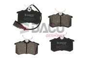 324755 Sada brzdových platničiek kotúčovej brzdy DACO Germany