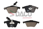 324782 Sada brzdových platničiek kotúčovej brzdy DACO Germany