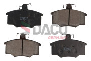 329927 Sada brzdových platničiek kotúčovej brzdy DACO Germany