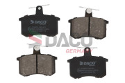 329952 Sada brzdových platničiek kotúčovej brzdy DACO Germany