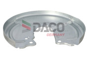 610905 Ochranný plech proti rozstreku, Brzdový kotúč DACO Germany