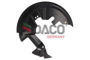 611010 Ochranný plech proti rozstreku, Brzdový kotúč DACO Germany