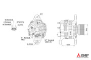 721629/M Alternátor KUTNAK AUTOMOTIVE