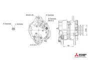 722333/M Alternátor KUTNAK AUTOMOTIVE