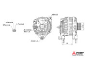 722420/M Alternátor KUTNAK AUTOMOTIVE