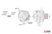 723528/M Alternátor KUTNAK AUTOMOTIVE